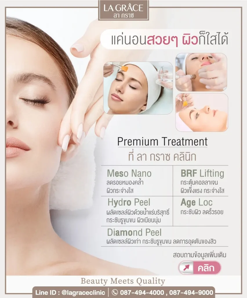ยกกระชับผิวด้วย BRF