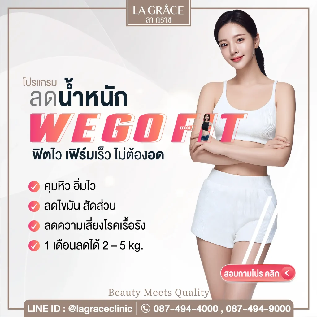 โปรแกรมลดน้ำหนัก Wegofit