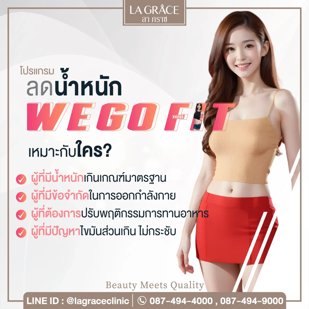 โปรแกรมลดน้ำหนัก Wegofit