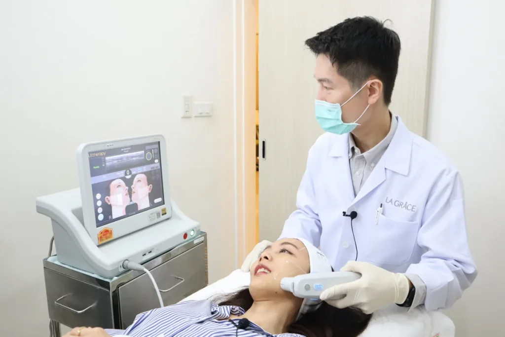 ทำ Ulthera ด้วยเครื่องแท้ ที่ La Grace Clinic